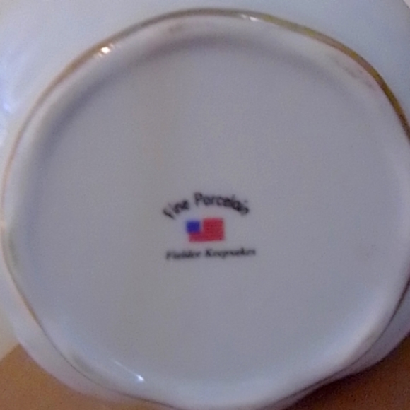 Porcelain cup and trinket box - Picture 14 of 14